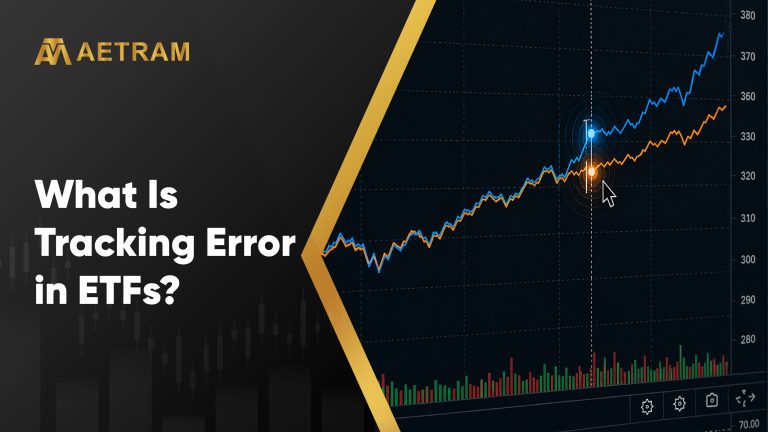 What is tracking error in ETFs?