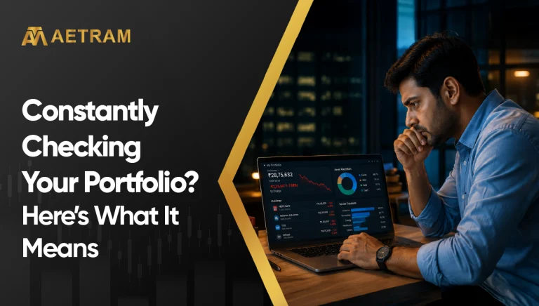 Constantly Checking Your Portfolio? Here’s What It Means