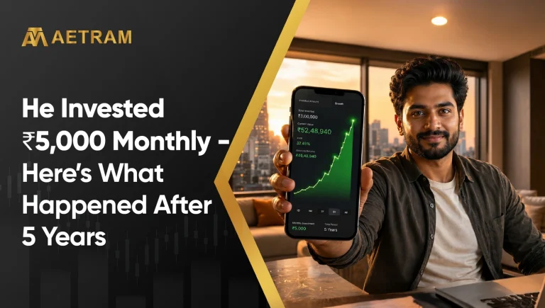 He Invested ₹5,000 Monthly - Here’s What Happened After 5 Years