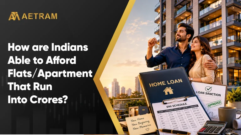 How are Indians able to afford flats/apartment that run into crores?