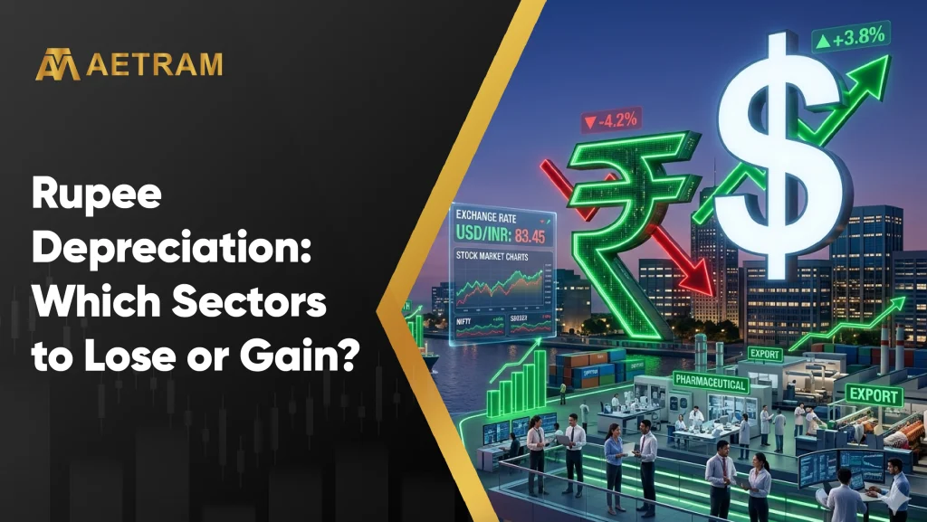 Rupee Depreciation: Which Sectors Stand to Gain or Lose? Rupee depreciation - Which sectors to lose or gain?