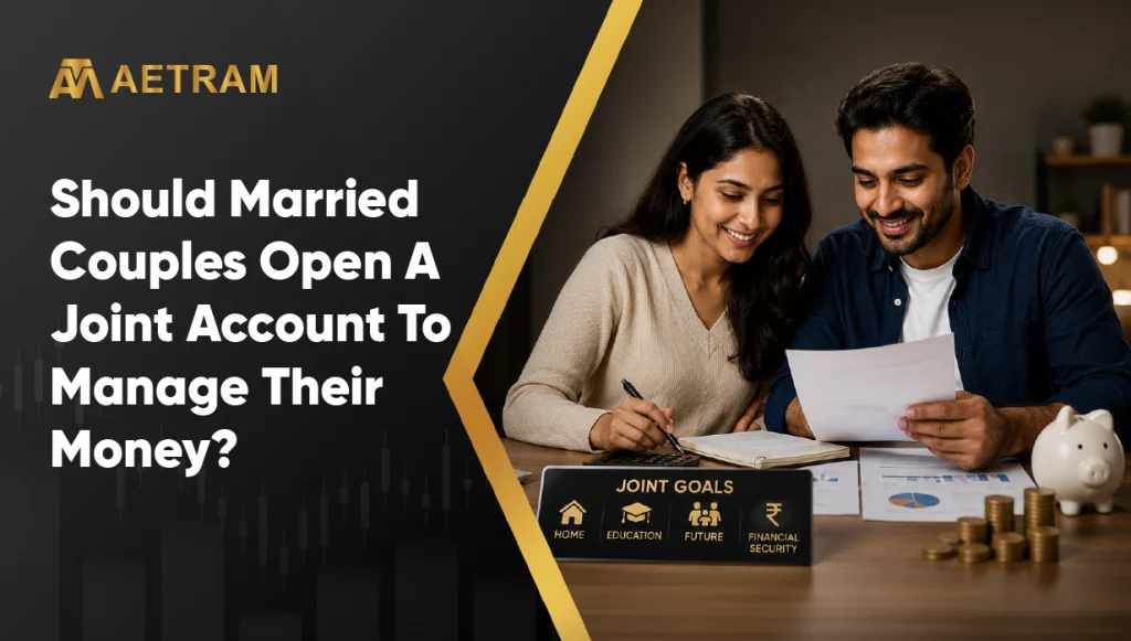 Should married couples open a joint account to manage their money?