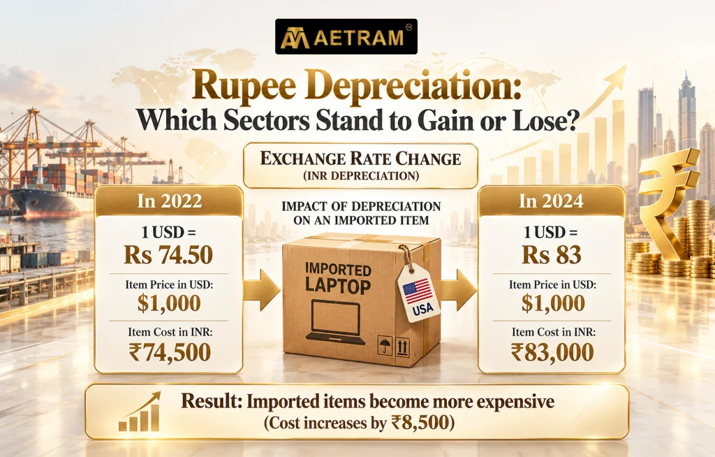 Rupee Depreciation: Which Sectors Stand to Gain or Lose?