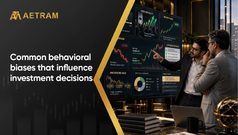 Common behavioral biases that influence investment decisions
